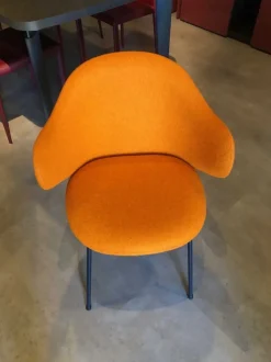 Poltroncina Dua Kristalia in Offerta Outlet. Seduta fissa.