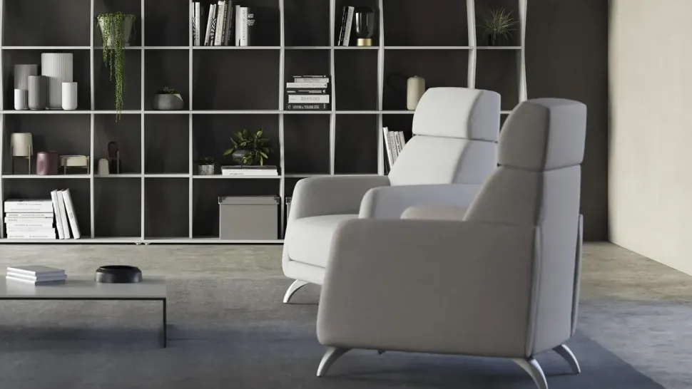 Poltroncina in stile design modello Isabel Doimo salotti a prezzo scontato