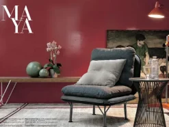 Poltroncina Maya Tomasella in Offerta Outlet. Seduta fissa.