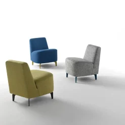 Poltroncina modello Dory Artigianale in Tessuto in Offerta Outlet