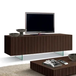 Porta tv per il living modello Porta tv  cannettato art 3155 di Mobilificio bellutti scontato