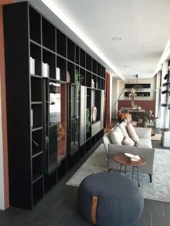 Pouf in tessuto Notch a marchio Lema a prezzo ribassato