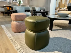 Pouf modello Leplì design Poltrona frau a PREZZI OUTLET