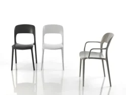 Progettista Interni: Sedia Gipsy Bontempi, scontata. Design moderno, comfort assicurato.