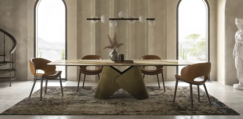 Progettista interni: Tavolo Scott Keramik Cattelan Italia a 4400€.