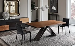 Scopri il Tavolo allungabile Premier Wood di Cattelan Italia!