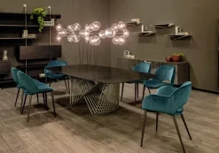 Scopri il Tavolo in Vetro Rettangolare Tenso Tonin Casa a prezzo scontato! Acquista ora!