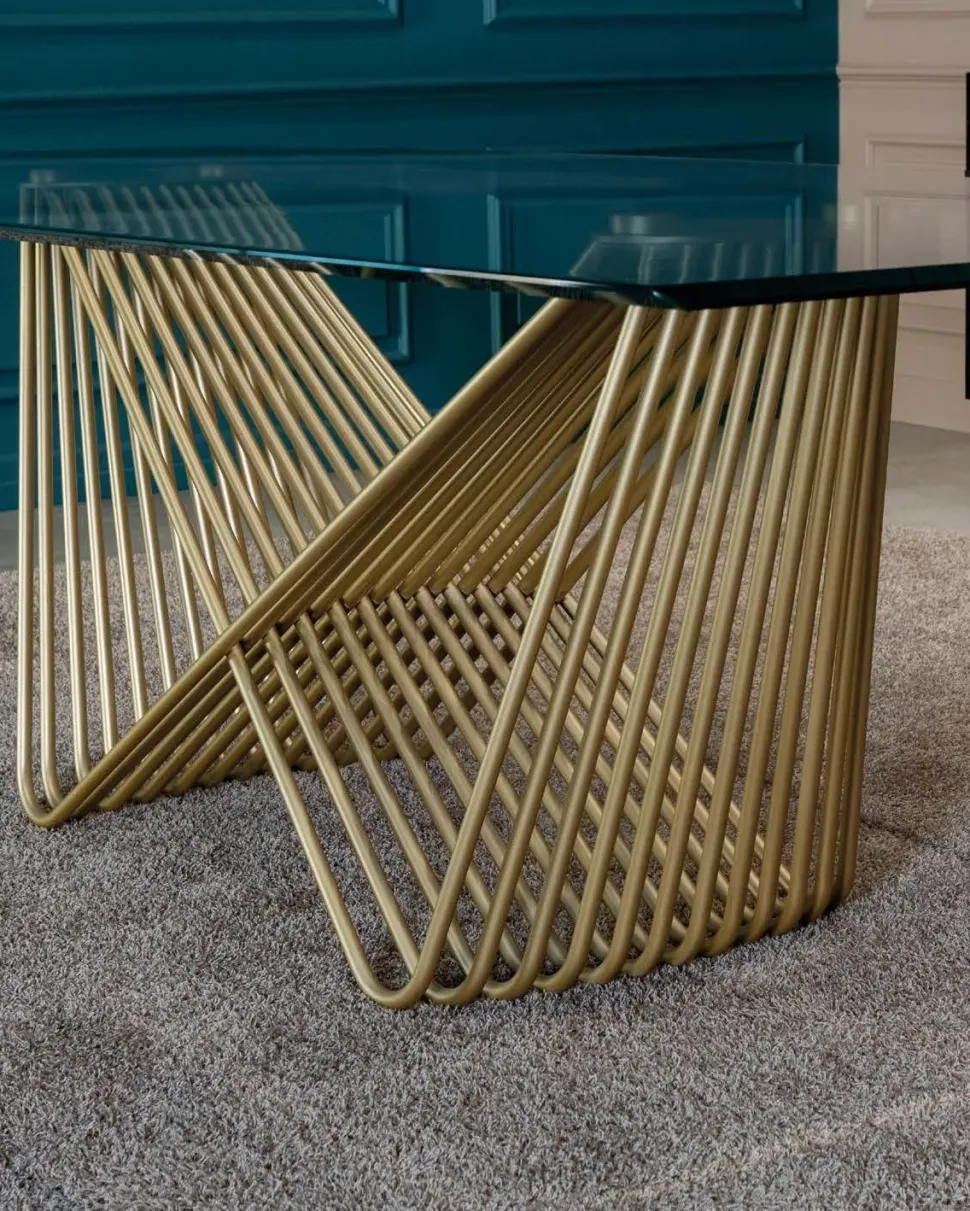 Scopri il Tavolo in Vetro Rettangolare Tenso Tonin Casa a prezzo scontato! Acquista ora!