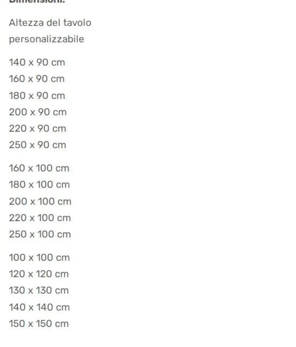 Scopri il Tavolo Rettangolare Melbourne Pizzolato scontato del 45%!