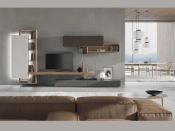 Scopri la composizione Horizon di Mobilgam a prezzo scontato! Arreda il tuo soggiorno con stile!