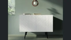 Scopri la Madia Origami di Fratelli Mirandola in laccato opaco a prezzo Outlet!