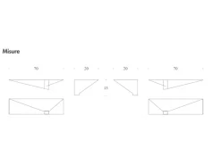 Scopri la Mensola Tonin Casa in metallo a prezzo Outlet su Albatros! Ottima qualità a un prezzo imbattibile!