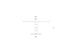 Scopri l'OFFERTA OUTLET -30% sul Tavolo Pandora di Tonin Casa!