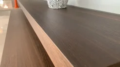 Scopri l'Offerta Outlet del Soggiorno Lampo di Sangiacomo, in laccato opaco. Un'idea di stile per l'architetto.