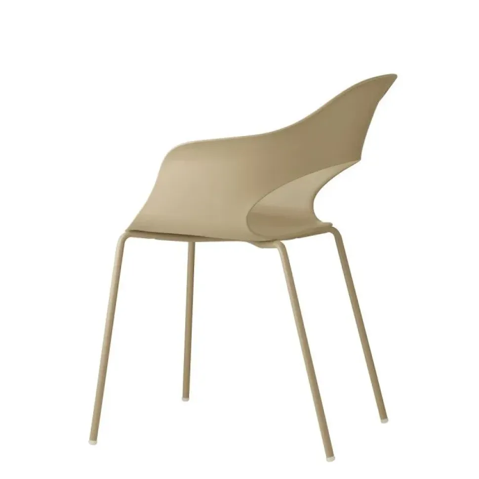 Sedia con braccioli Mod lady b go green tortora di Scab a prezzo scontato