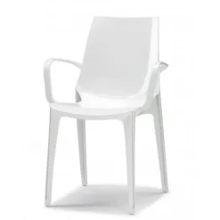 Sedia con braccioli modello Vanity con braccioli a prezzo riservato