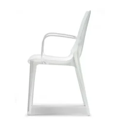 Sedia con braccioli modello Vanity con braccioli a prezzo riservato