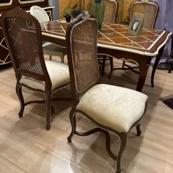 Sedia con schienale alto Sedia xv di Artigianale in Offerta Outlet