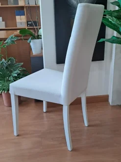 Sedia con schienale alto Nuvola di Giessegi a prezzo ribassato