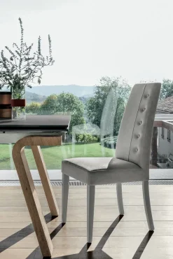 Sedia con schienale alto modello Bellinzona a prezzo riservato