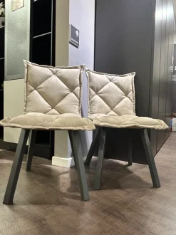 Sedia con schienale medio modello Digione a prezzo riservato