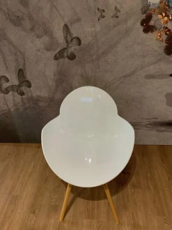 Sedia Cookie wooden legs Infiniti SCONTATA a PREZZI OUTLET