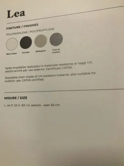 Sedia da cucina Lea Sedit SCONTATA