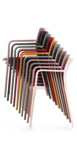 Sedia da cucina realizzata in plastica Klia di Kastel