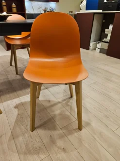 Sedia da cucina realizzata in legno Sedie connubia modello academy di Connubia