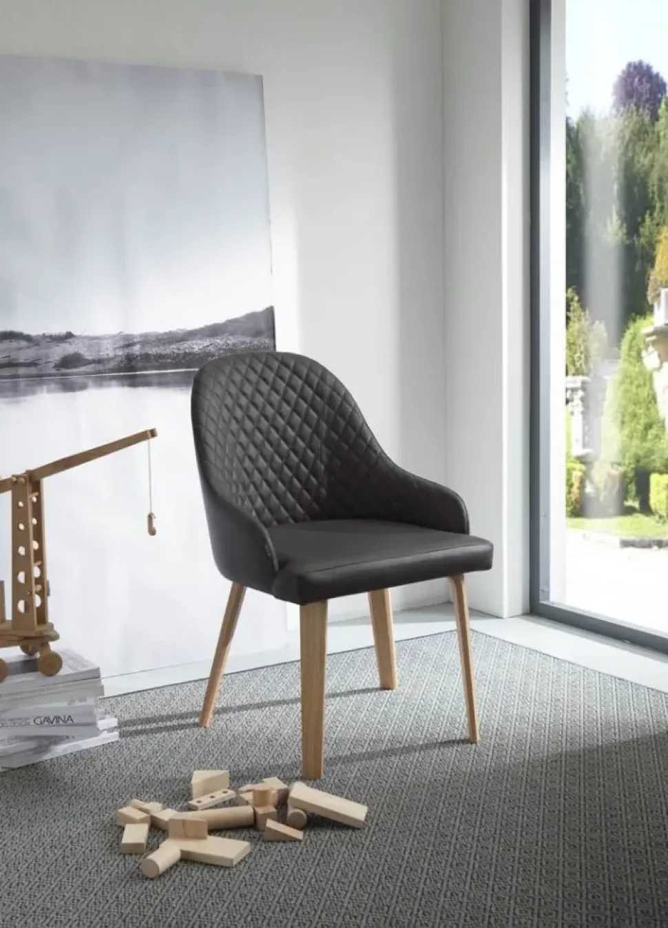 Sedia da soggiorno Atena Ozzio a prezzo scontato