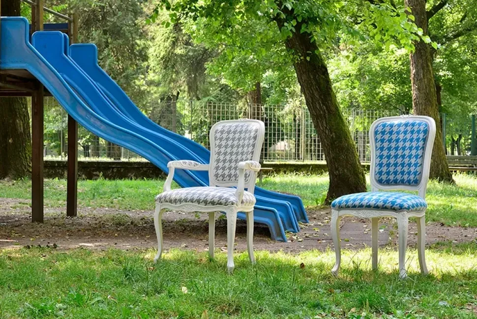 Sedia da soggiorno Modello brianzola Artigianale SCONTATA