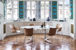 Sedia da soggiorno realizzata in legno P/wood di Kartell