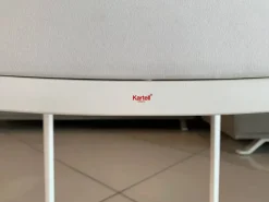 Sedia da soggiorno realizzata in metallo Audrey di Kartell