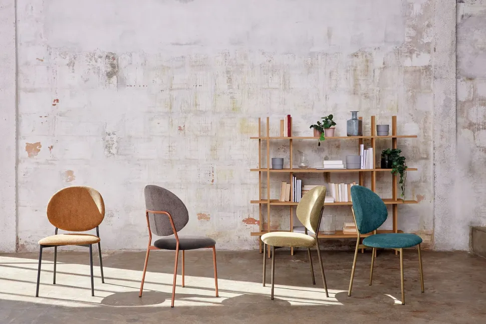 Sedia da soggiorno S167 vanilla Friulsedie a prezzo scontato