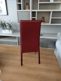 Sedia da soggiorno Venere di Julia arredo cuoio SCONTATA 25%