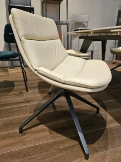 Sedia di Ozzio modello N.4 sveva  per ufficio in offerta -30%