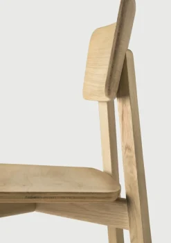 Sedia Ethnicraft casale in rovere Artigianale a prezzo ribassato