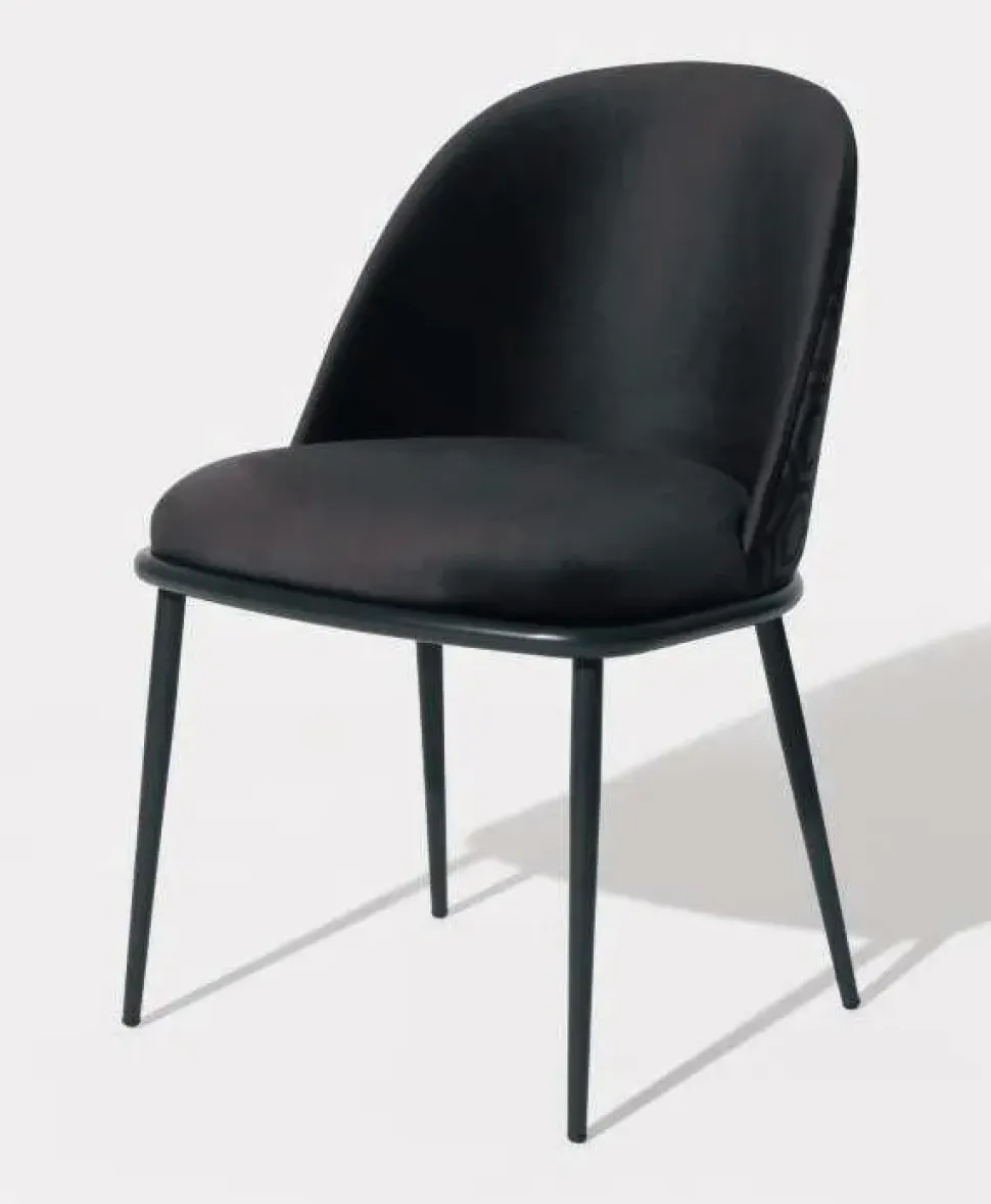 Sedia fissa Sedia imbottita varie colorazioni venice di Md work a prezzo scontato