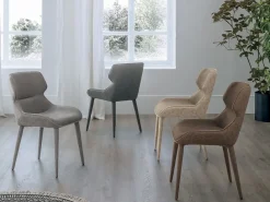 Sedia in ecopelle modello Detroit di Target point