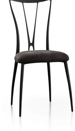 Sedia in metallo modello Vilma di Cantori