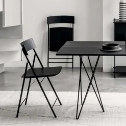 Sedia in metallo pieghevole Piper sedia pieghevole in Offerta Outlet
