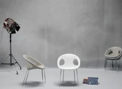 Sedia in plastica modello Drop di Scab