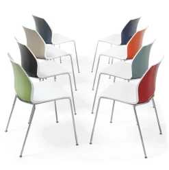 Sedia in plastica senza braccioli Kalea scontata