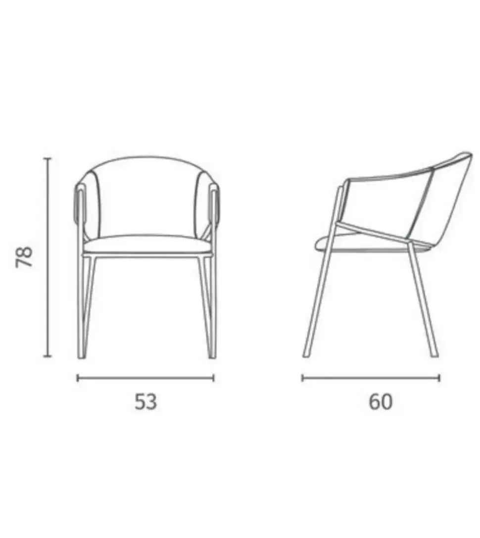 Sedia Medea Stones a prezzo scontato