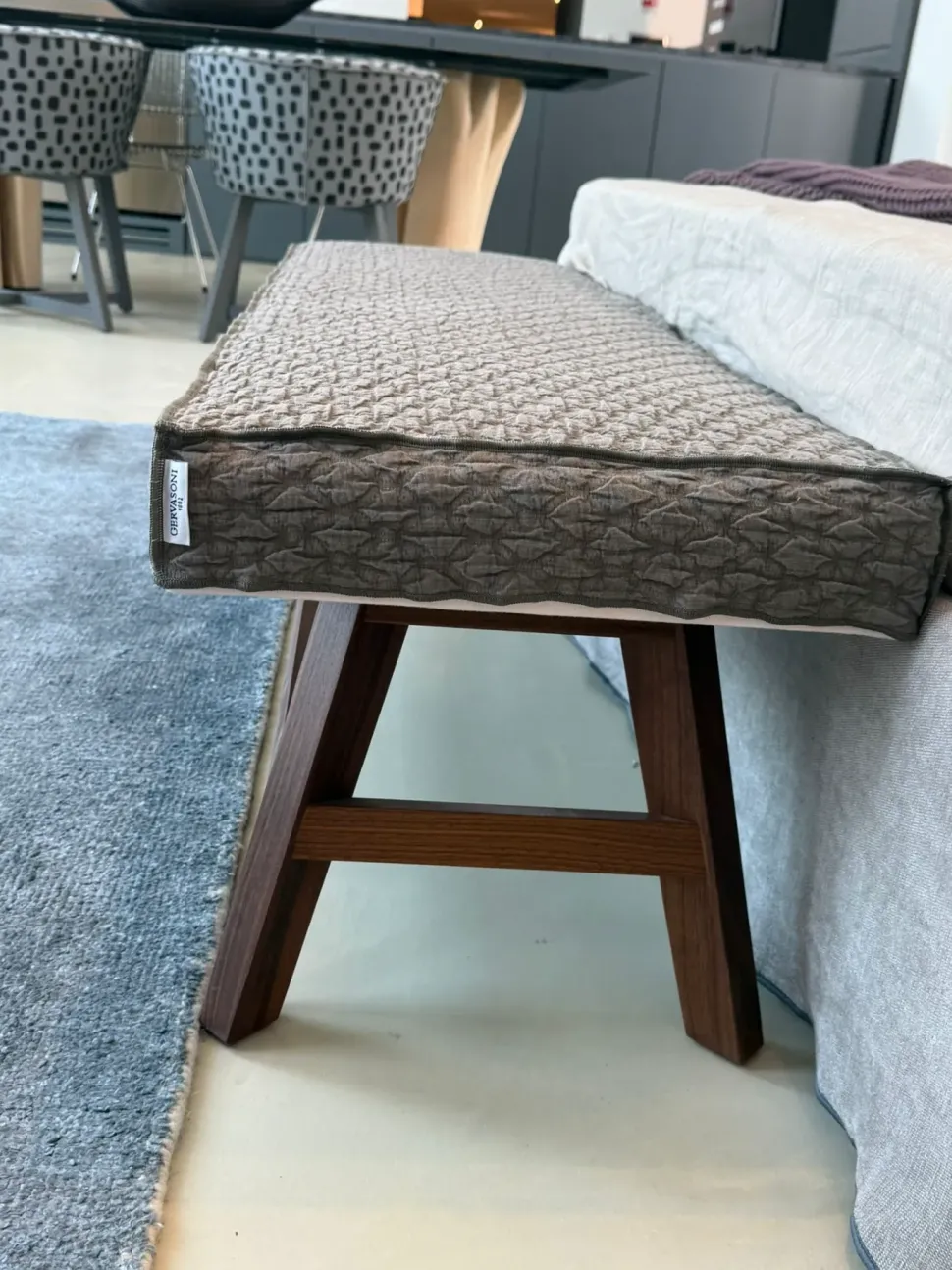 Sedia modello Gervasoni panchetta gray a marchio Gervasoni scontata del 35%