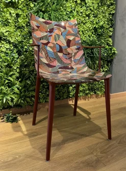 Sedia modello H.h.h. graphic impression a marchio Kartell scontata del 40%