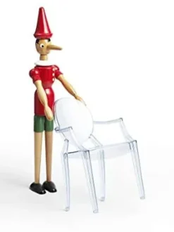 Sedia modello Lou lou ghost a marchio Kartell scontata del 29%