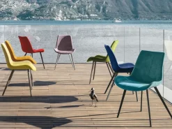 Sedia modello Malaga senza braccioli di Target point