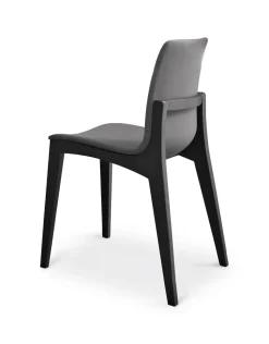 Sedia modello Sedia legno laccato sedile plastica a marchio Mobilia web scontata del 73%