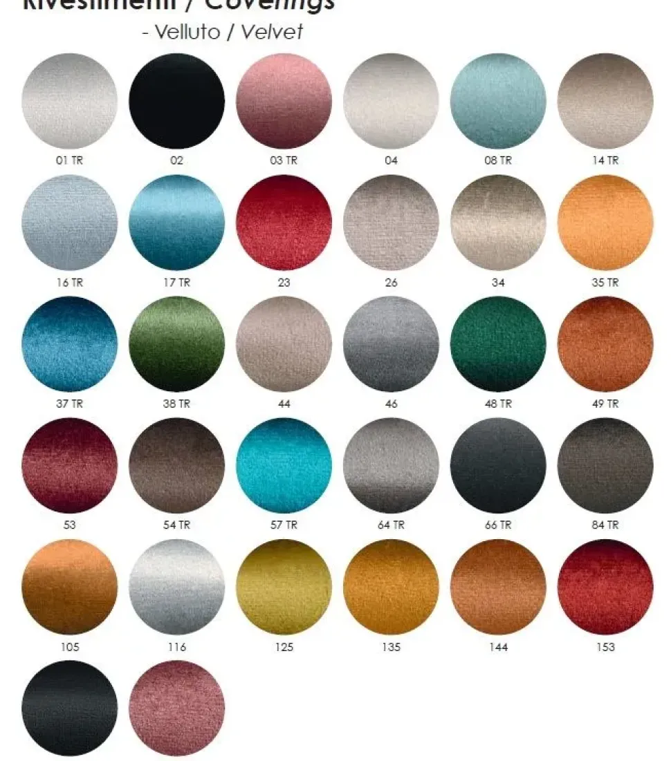 Sedia modello Sedia noce canaletto luxury marco polo a marchio Md work scontata del 40%